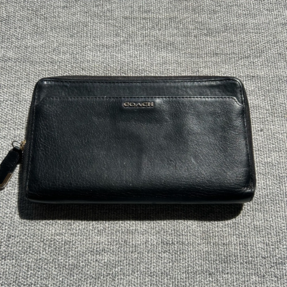 Coach Black Leather wallet